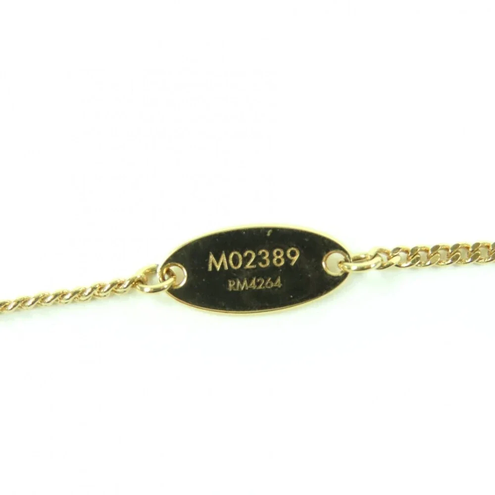 LOUIS VUITTON Gold Heart Necklace